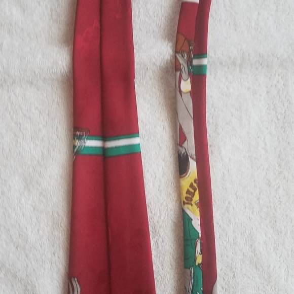 Basketball Themed Necktie / Suit Tie (small Mickey Mouse Pattern) - Picture 9 of 13